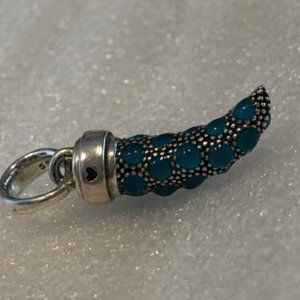 Pandora Jewelry - PANDORA TURQUOISE ITALIAN HORN Pandora Jewelry - PANDORA TURQUOISE ITALIAN HORN